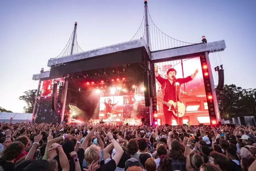 Green Day bei Outside Lands